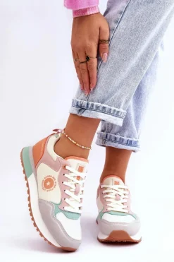 Damskie Sneakersy Memory Foam System Big Star LL274542 Multikolor