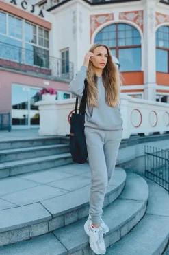 Damskie Sportowe Buty Memory Foam Big Star HH274255 Biało-Fioletowe