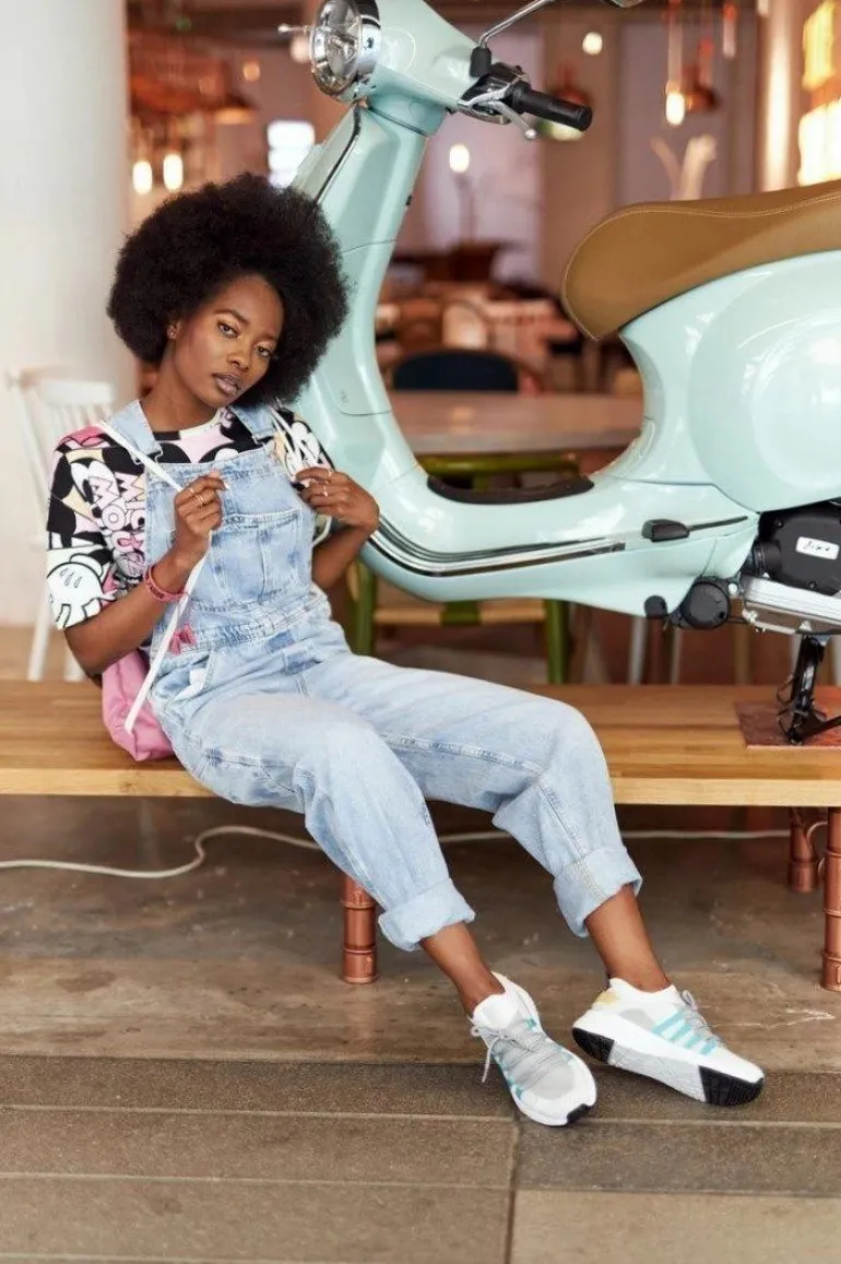 Damskie Sportowe Buty Memory Foam Big Star HH274531 Biało-Szare