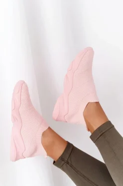 Damskie Sportowe Buty Slip-on Różowe Yoga Class