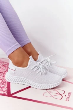 Damskie Sportowe Buty Slip-on Białe Do It