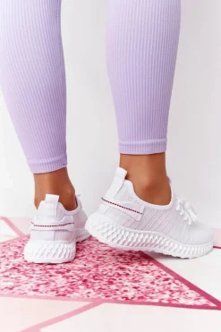 Damskie Sportowe Buty Slip-on Białe Do It