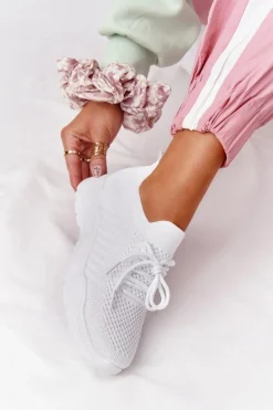 Damskie Sportowe Buty Sneakersy Białe Ruler