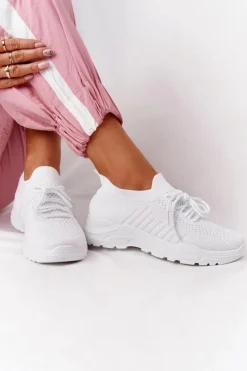 Damskie Sportowe Buty Sneakersy Białe Ruler
