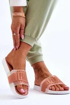 Damskie Sportowe Klapki Nude Sunrise