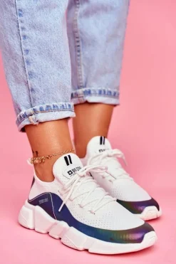 Damskie Sportowe Obuwie Big Star Białe FF274A052