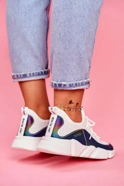 Damskie Sportowe Obuwie Big Star Białe FF274A052