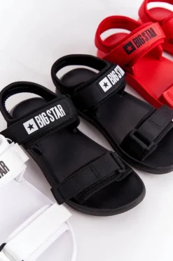 Damskie Sportowe Sandały Big Star HH274A026 Białe