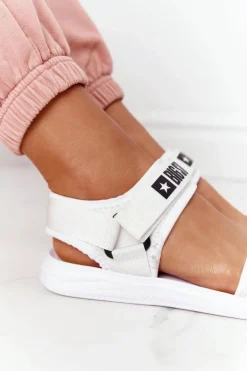 Damskie Sportowe Sandały Big Star HH274A026 Białe