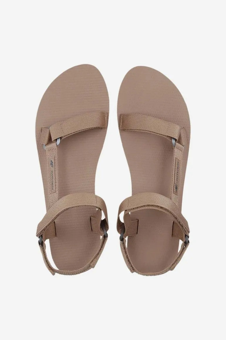 Damskie Sportowe Sandały 4FRSS24FSANF054-83S Beżowe