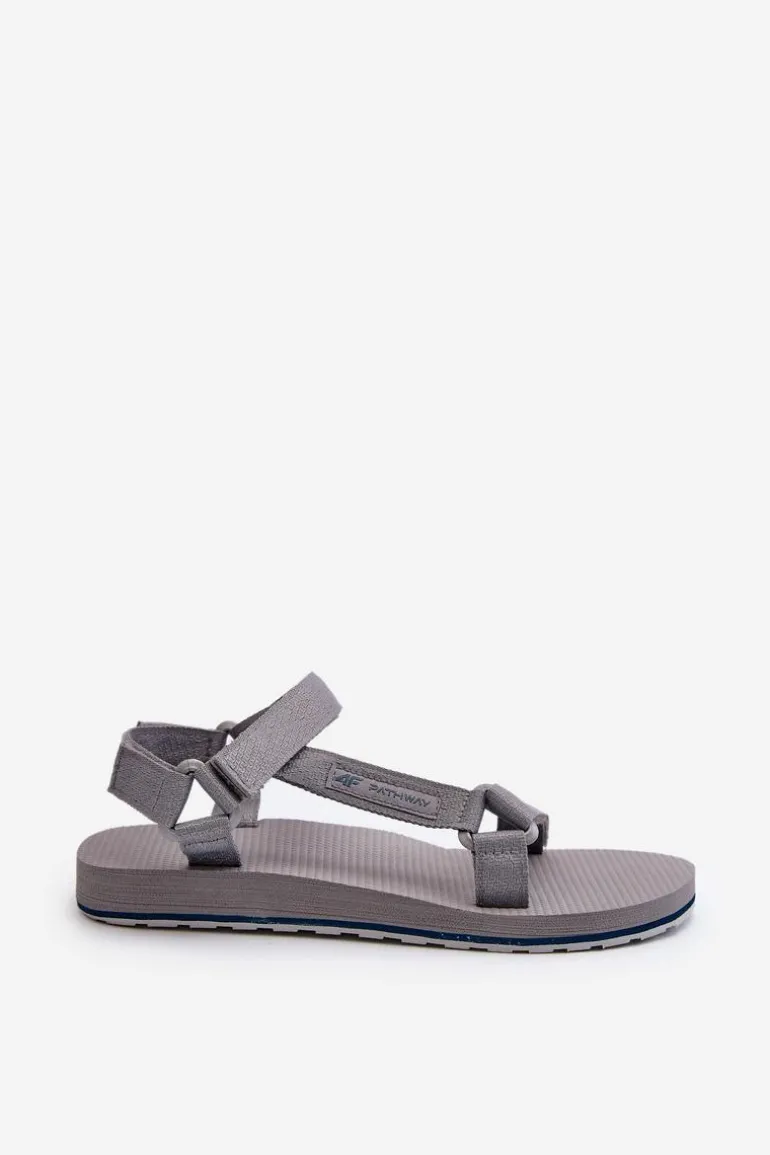 Damskie Sportowe Sandały 4FRSS24FSANF054-20S Szare