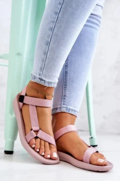 Damskie Sportowe Sandały Różowe Ultimate