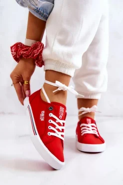 Damskie Tenisówki BIG STAR HH274061 Czerwone