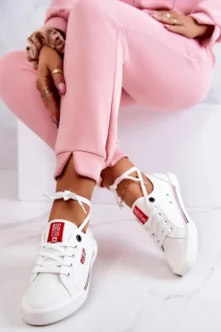 Damskie Tenisówki BIG STAR HH274059 Białe