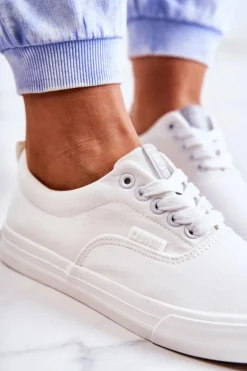 Damskie Tenisówki BIG STAR FF274168 Białe