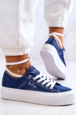 Damskie Tenisówki Lee Cooper LCW-22-31-0834L Niebieskie