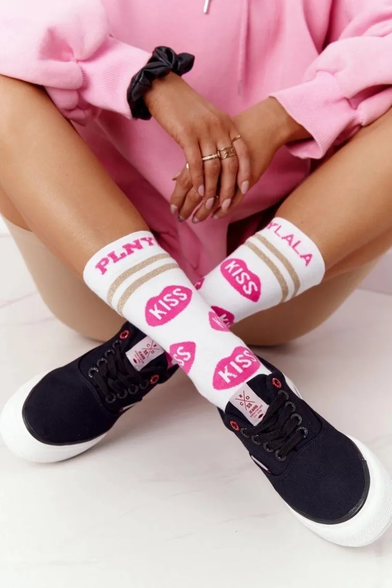 Damskie Tenisówki Na Platformie CROSS JEANS FF2R4002C Czarme