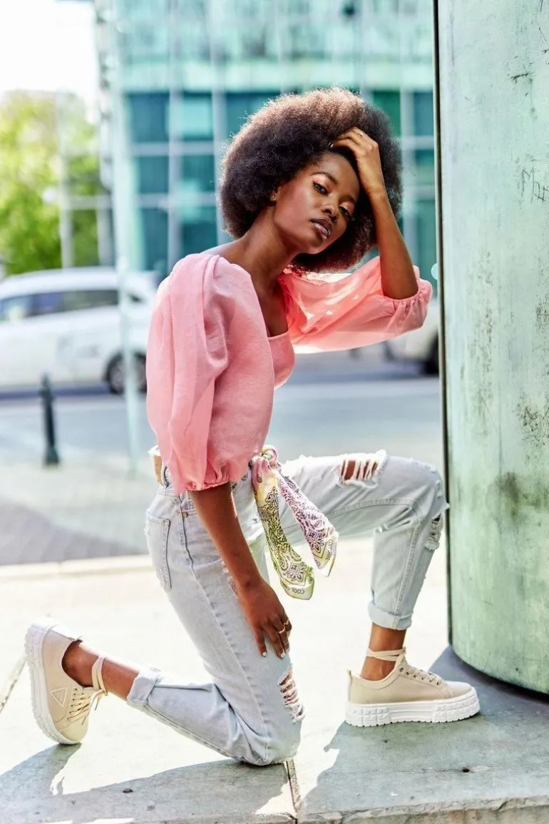 Damskie Tenisówki Na Platformie Beżowe Big City Life