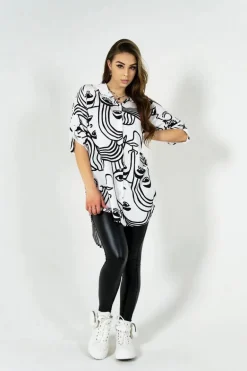 Damskie Tenisówki Na Platformie Z Nerką Białe Popcorn