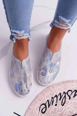 Damskie Tenisówki Szare Comfort Munda