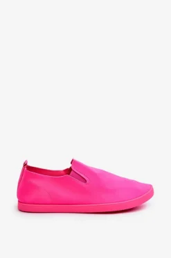Damskie Tenisówki Trampki Slip-On Fuksja Lovinia