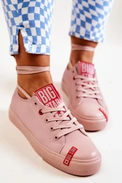 Damskie Trampki Big Star JJ274167 Różowe