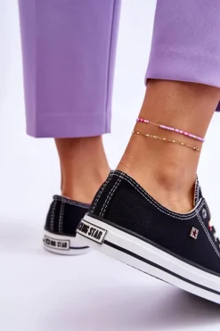 Damskie Trampki Big Star T274023 Czarne