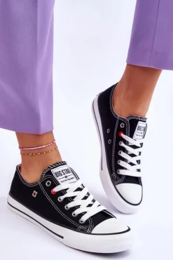 Damskie Trampki Big Star T274023 Czarne