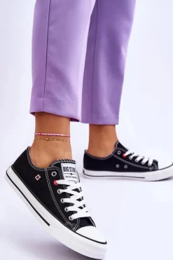 Damskie Trampki Big Star T274023 Czarne