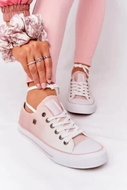 Damskie Trampki BIG STAR HH274127 Ombre Różowe