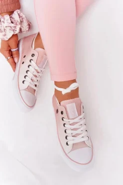 Damskie Trampki BIG STAR HH274127 Ombre Różowe