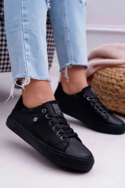 Damskie Trampki Big Star Czarne BB274032