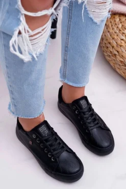 Damskie Trampki Big Star Czarne BB274032