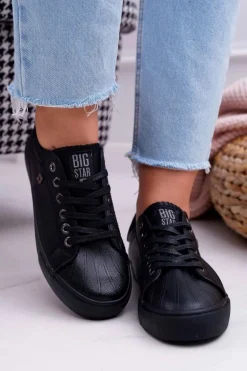 Damskie Trampki Big Star Czarne BB274032