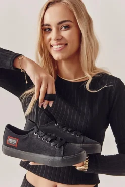 Damskie Trampki BIG STAR HH274133 Czarne