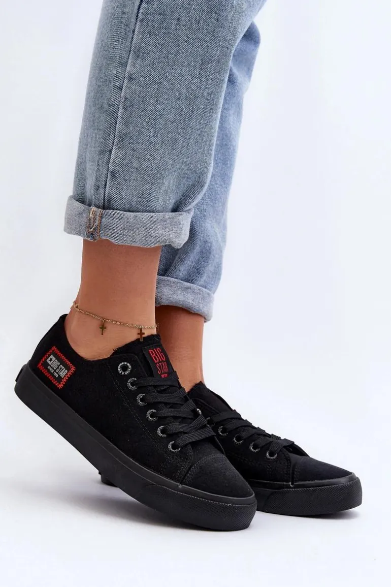 Damskie Trampki BIG STAR HH274133 Czarne