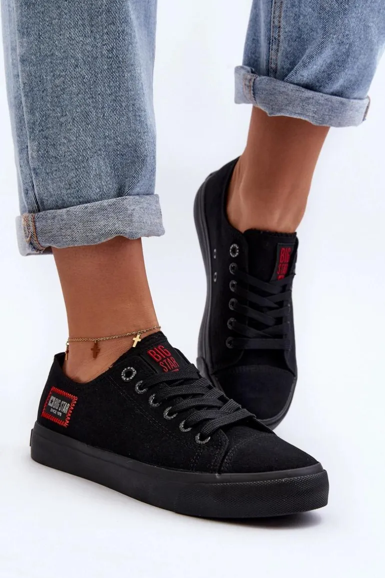 Damskie Trampki BIG STAR HH274133 Czarne