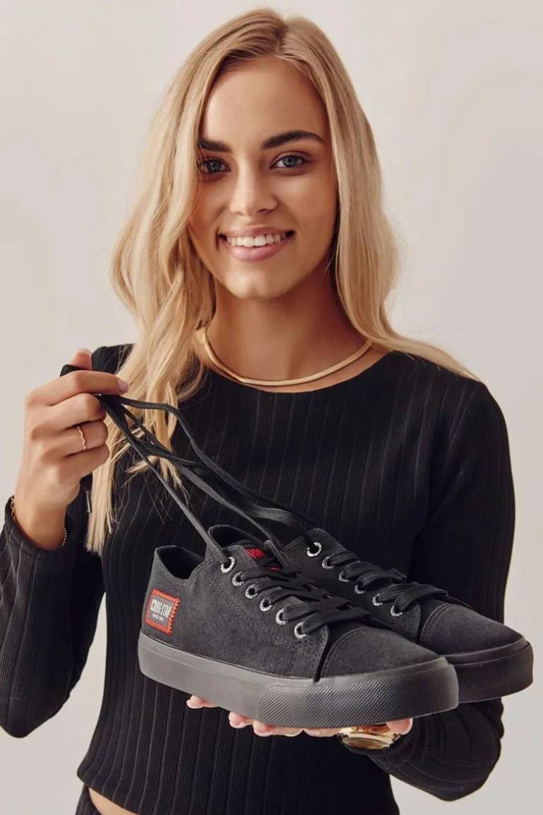 Damskie Trampki BIG STAR HH274133 Czarne