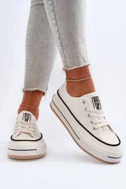 Damskie Trampki Big Star NN274205 Białe