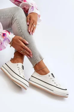 Damskie Trampki Big Star NN274205 Białe