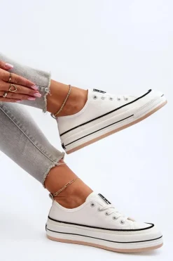 Damskie Trampki Big Star NN274205 Białe