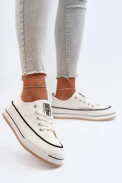 Damskie Trampki Big Star NN274205 Białe