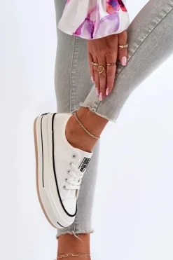 Damskie Trampki Big Star NN274205 Białe