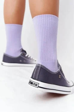 Damskie Trampki BIG STAR HH274128 Ombre Czarne