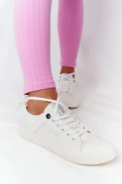 Damskie Trampki BIG STAR HH274017 Białe