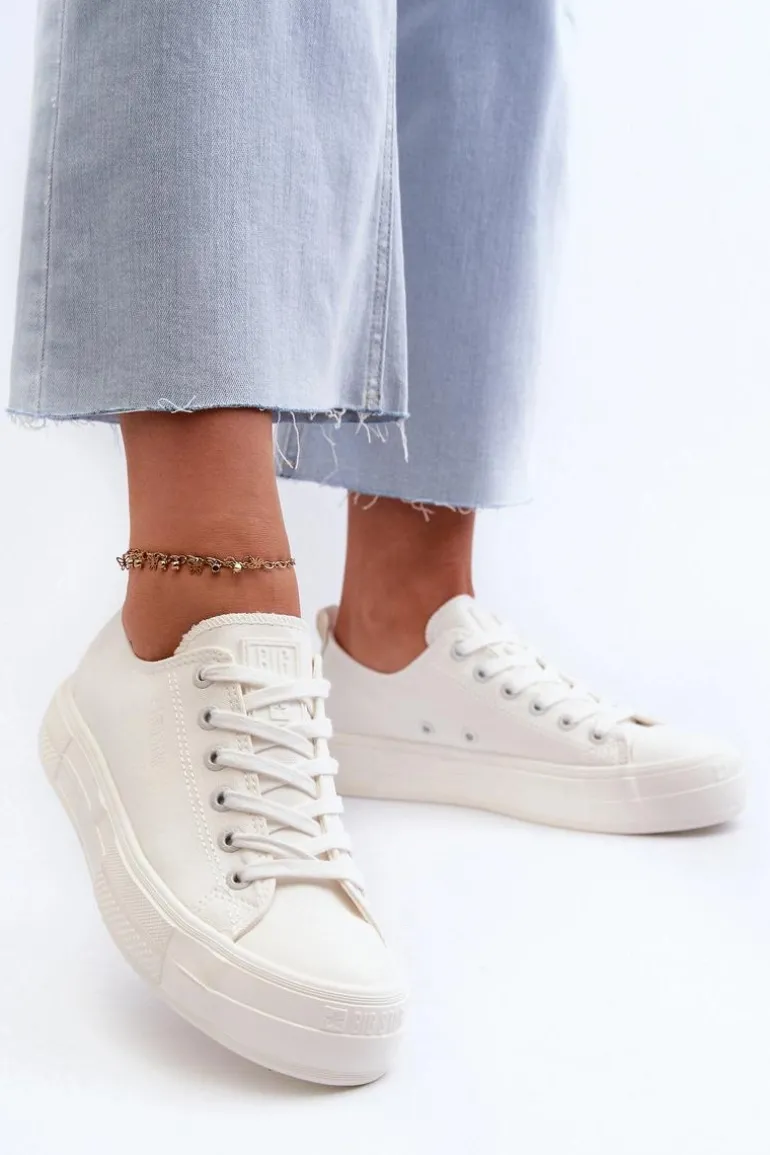 Damskie Trampki Big Star NN274853 Białe