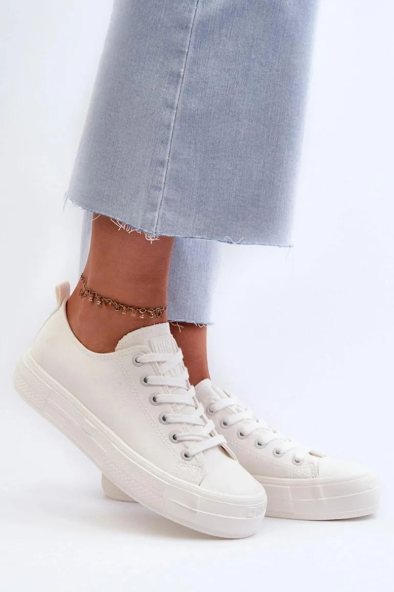 Damskie Trampki Big Star NN274853 Białe