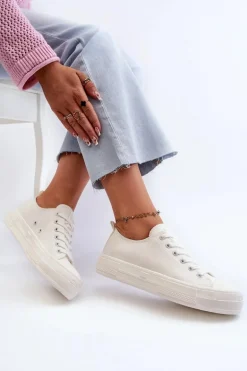 Damskie Trampki Big Star NN274853 Białe