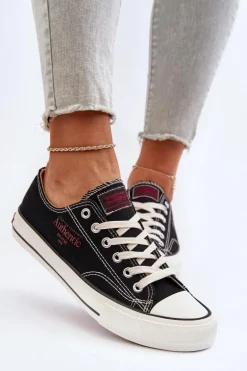 Damskie Trampki Big Star NN274234 Czarne