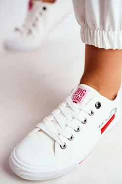Damskie Trampki Big Star Białe FF274079